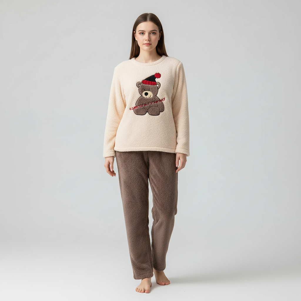 Nordspur | Thickened Coral Velvet Set