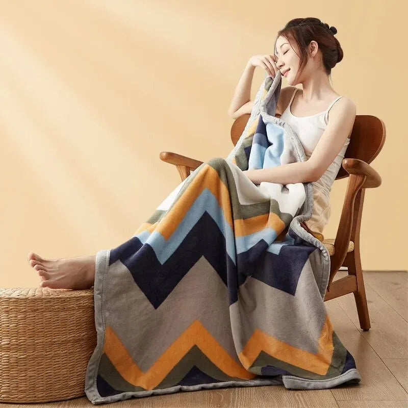 Nordspur | Thickened Flannel Blanket