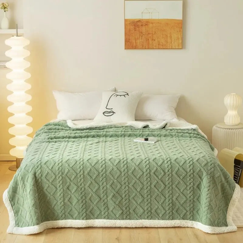 Nordspur | Thickened Jacquard Blanket