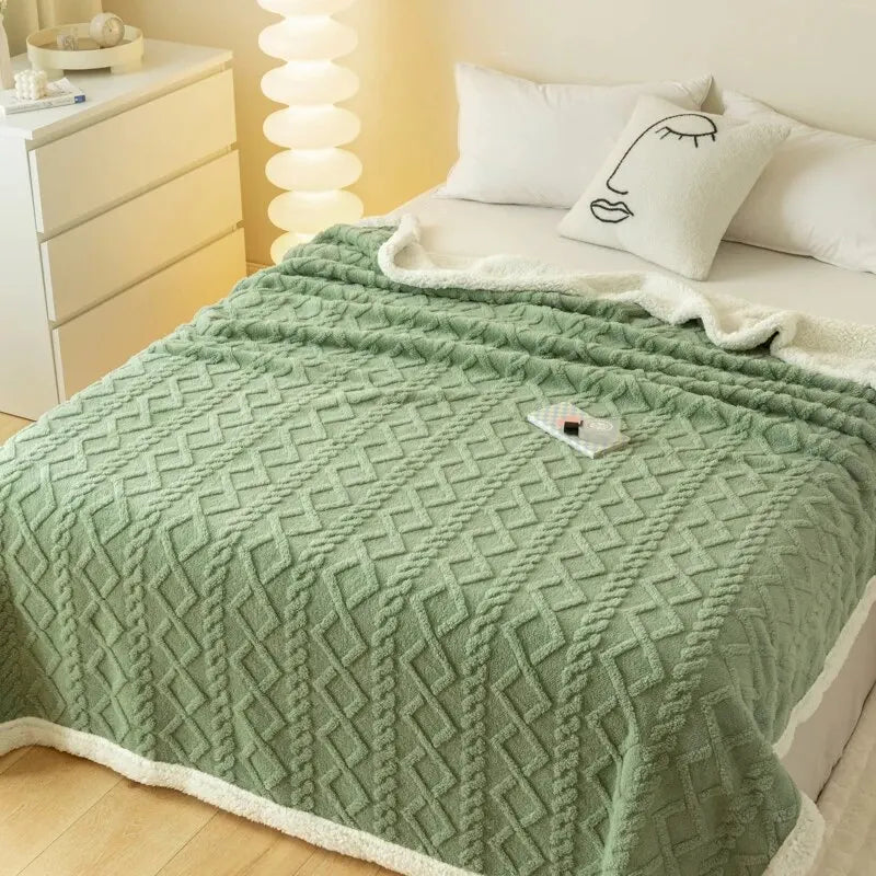 Nordspur | Thickened Jacquard Blanket