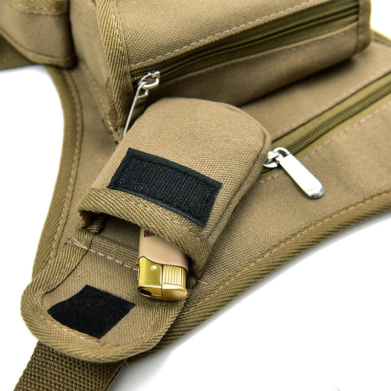 Nordspur | Thighvex Drop Leg Canvas Waist Bag