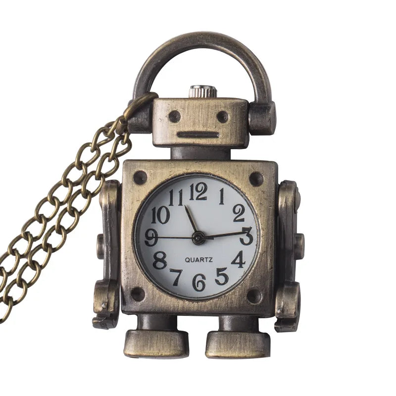 Nordspur | TickBot Vintage Robot Pocket Watch