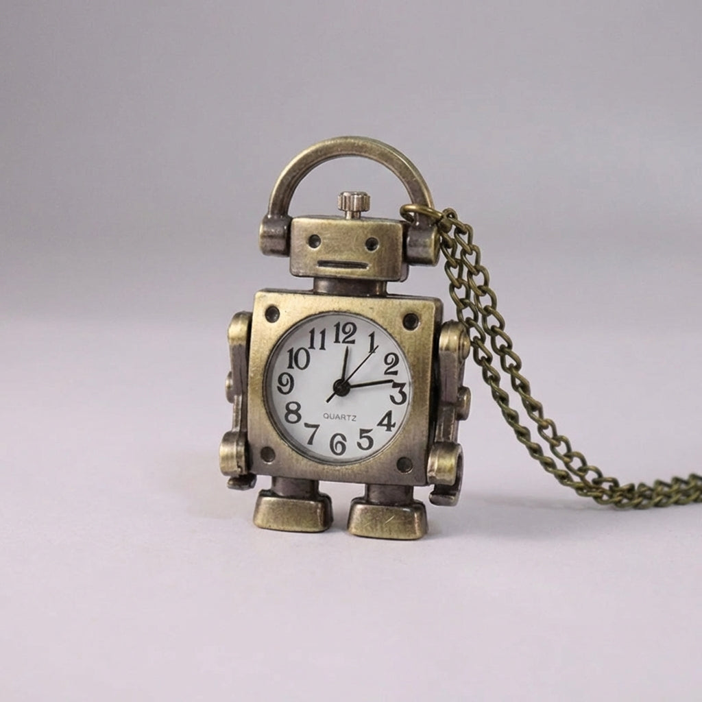 Nordspur | TickBot Vintage Robot Pocket Watch