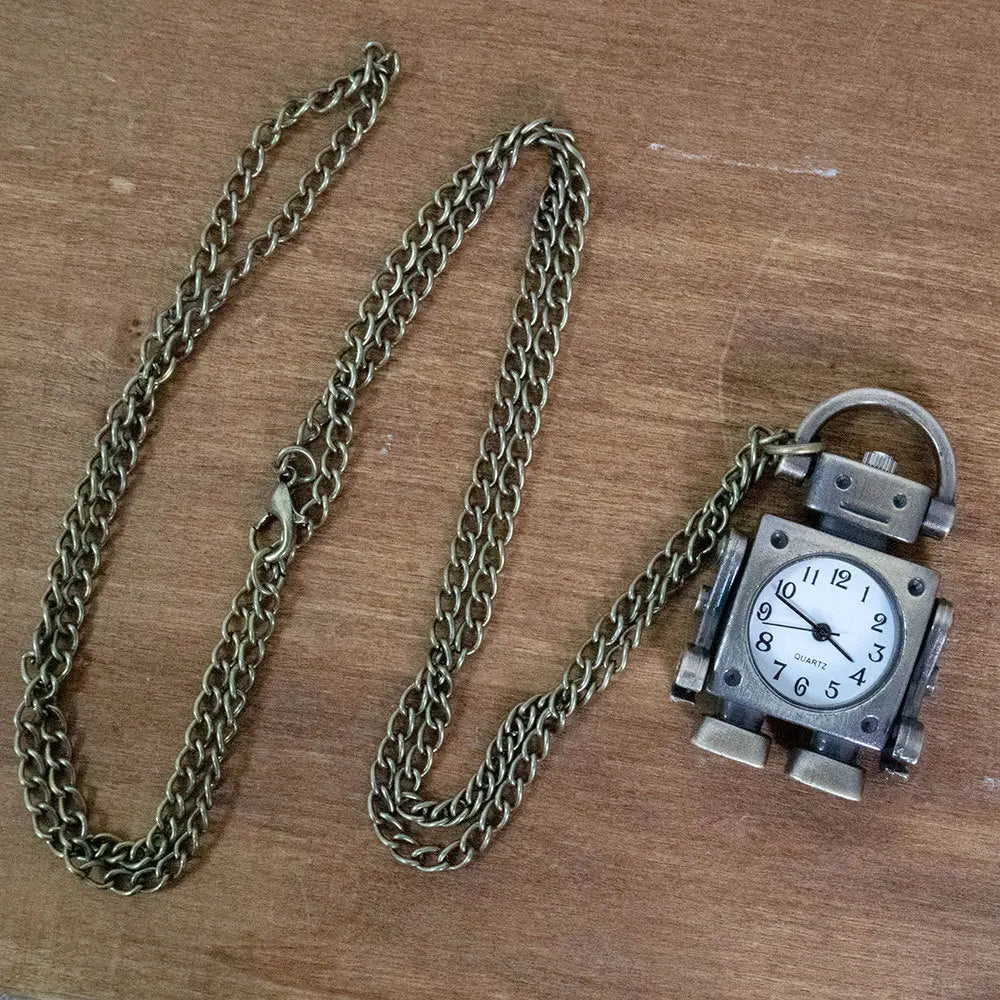 Nordspur | TickBot Vintage Robot Pocket Watch