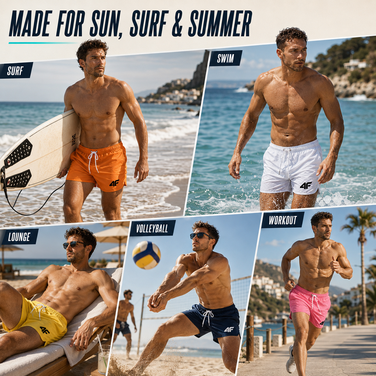Nordspur | TideRunner Short Length Swim Trunks