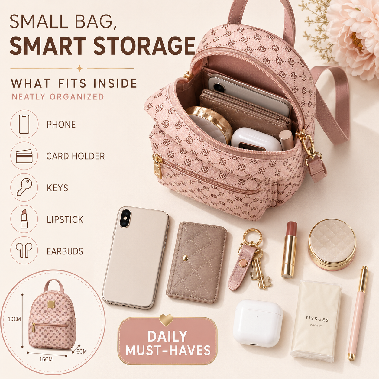 Nordspur | Tivelle Compact Fashion Backpack