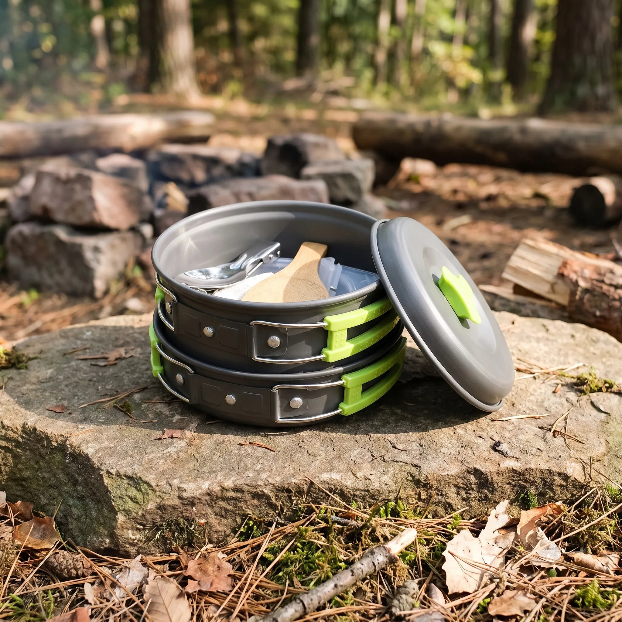 Nordspur | TrailBite Compact Nested Camping Cookware Set