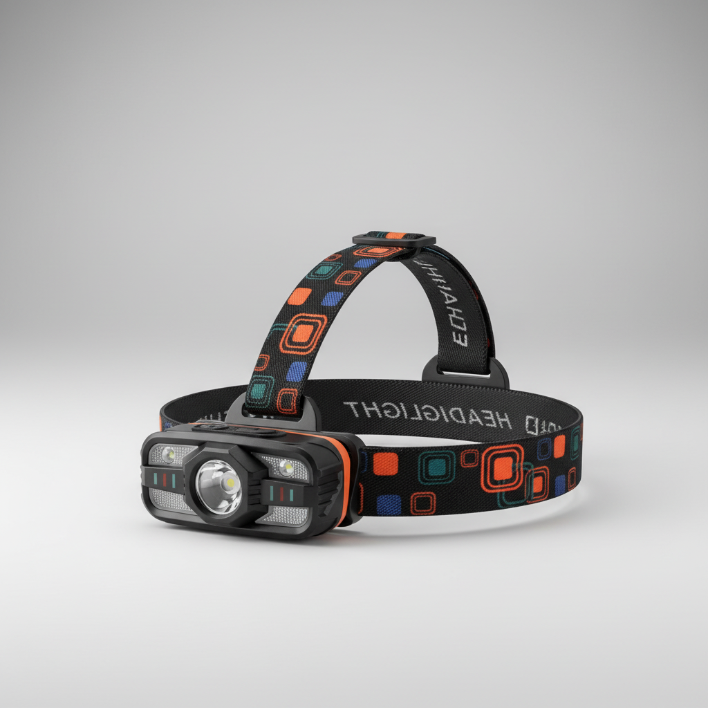 Nordspur | TrailGlint USB Rechargeable LED Headlamp