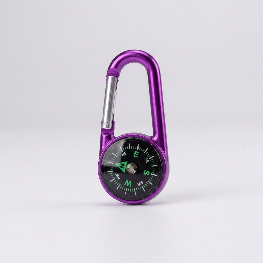Nordspur | TrailLatch Mini Carabiner Compass Keychain
