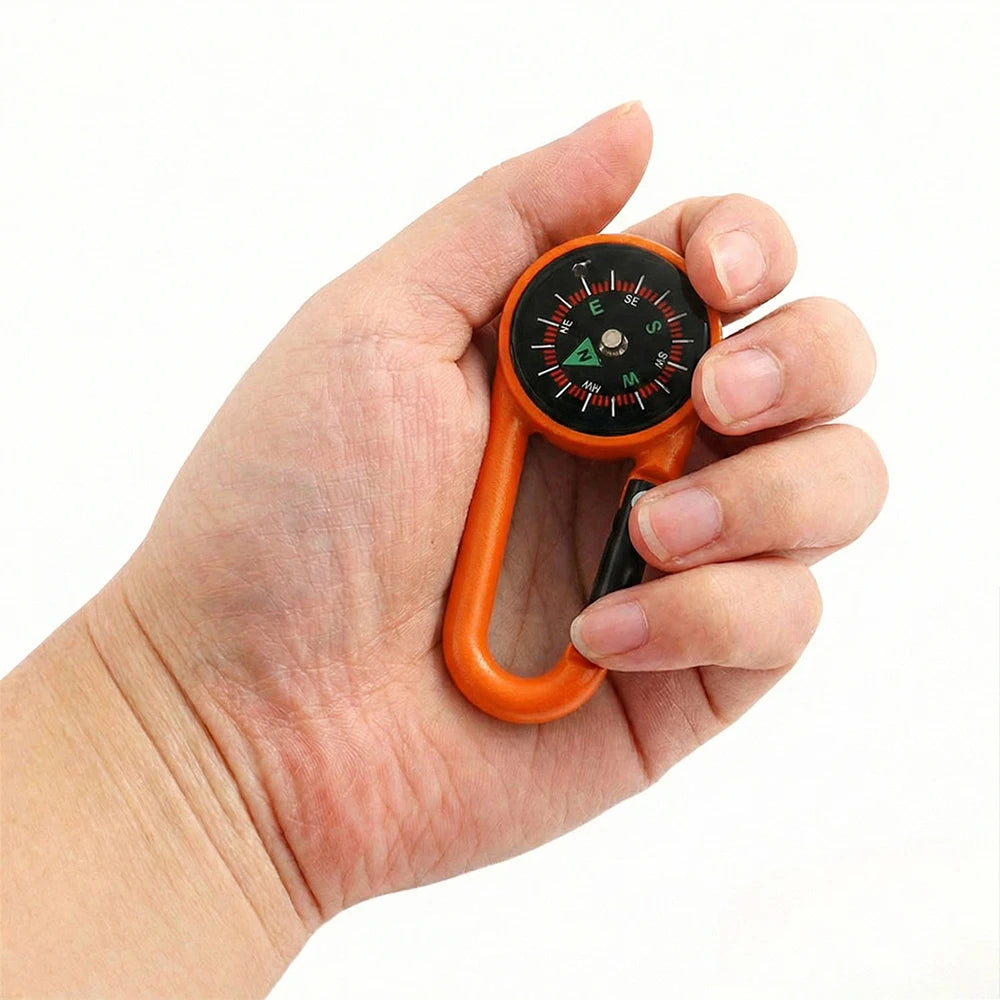 Nordspur | TrailLatch Mini Carabiner Compass Keychain