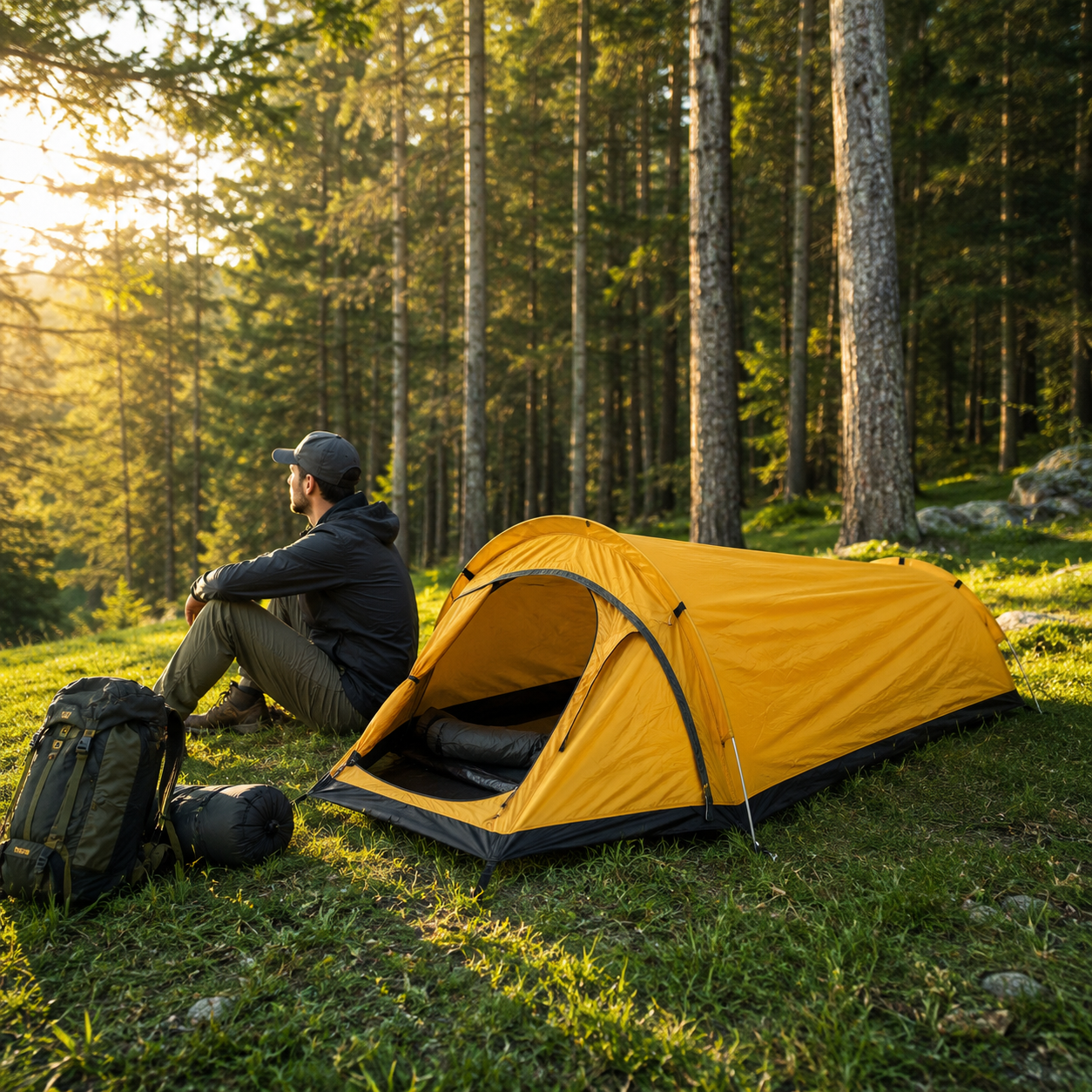 Nordspur | TrailLumen Single Person Tunnel Tent
