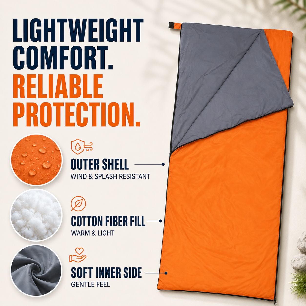 Nordspur | TrailNest Envelope Style Sleeping Bag