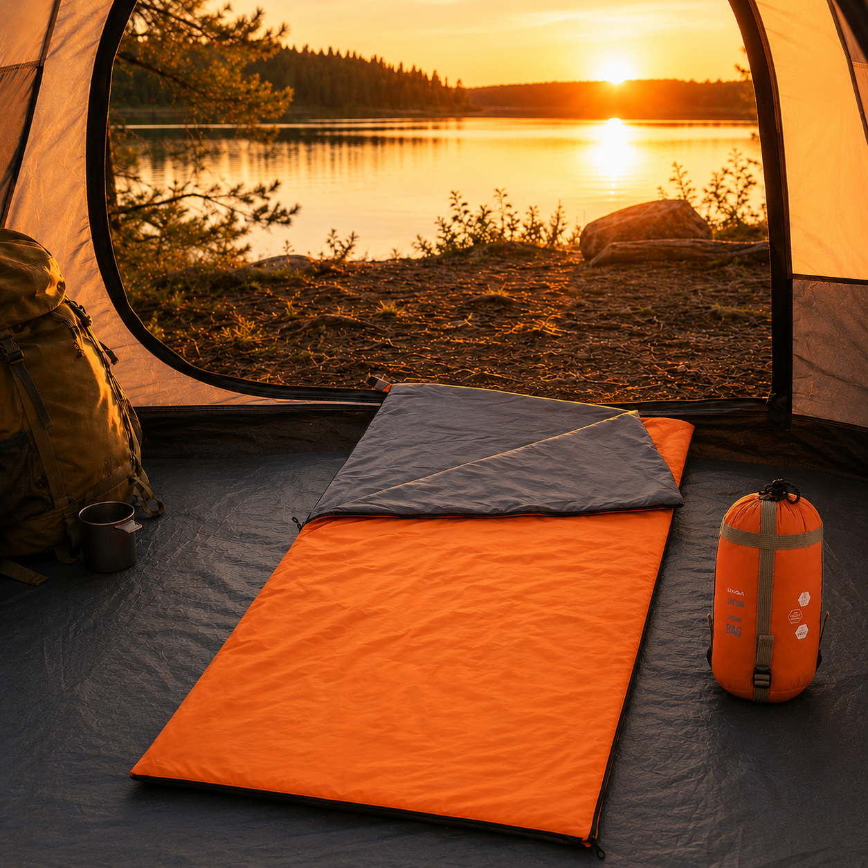Nordspur | TrailNest Envelope Style Sleeping Bag