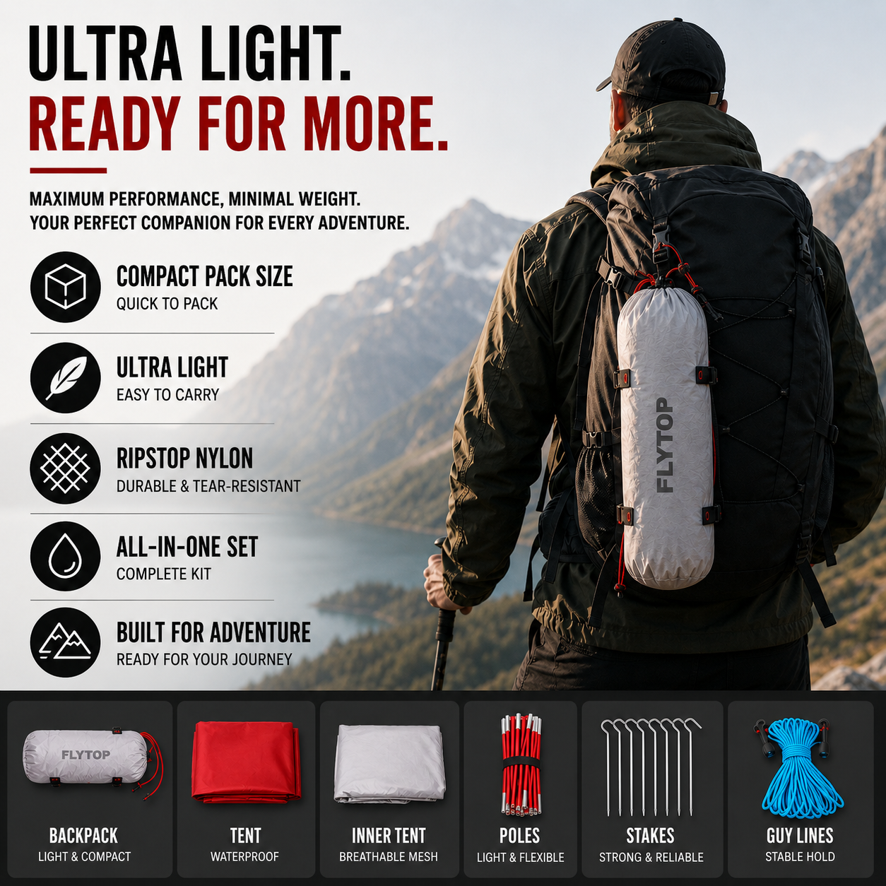 Nordspur | TrailSerein Ultralight Two Person Tent