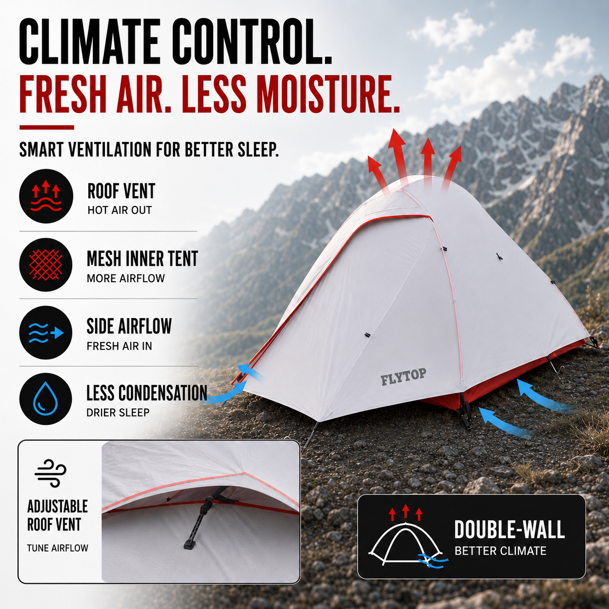 Nordspur | TrailSerein Ultralight Two Person Tent
