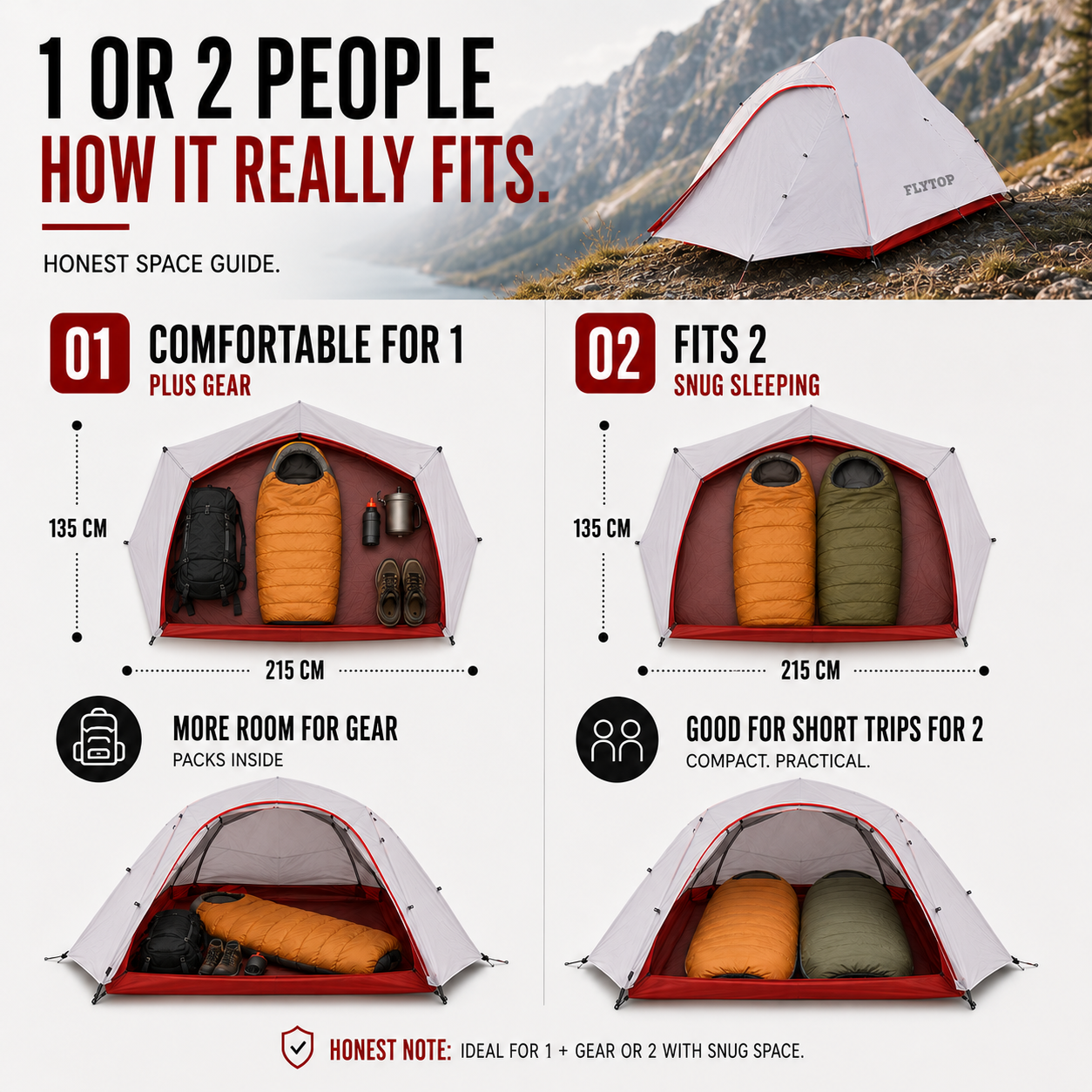 Nordspur | TrailSerein Ultralight Two Person Tent