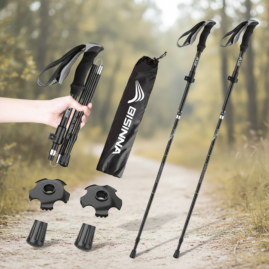 Nordspur | TrailVero Ultralight Folding Trekking Poles