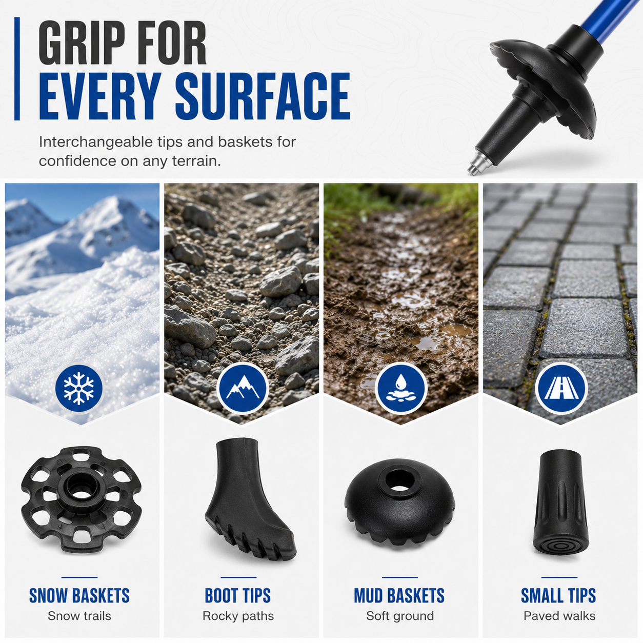 Nordspur | Trailara Foldable Telescopic Trekking Pole