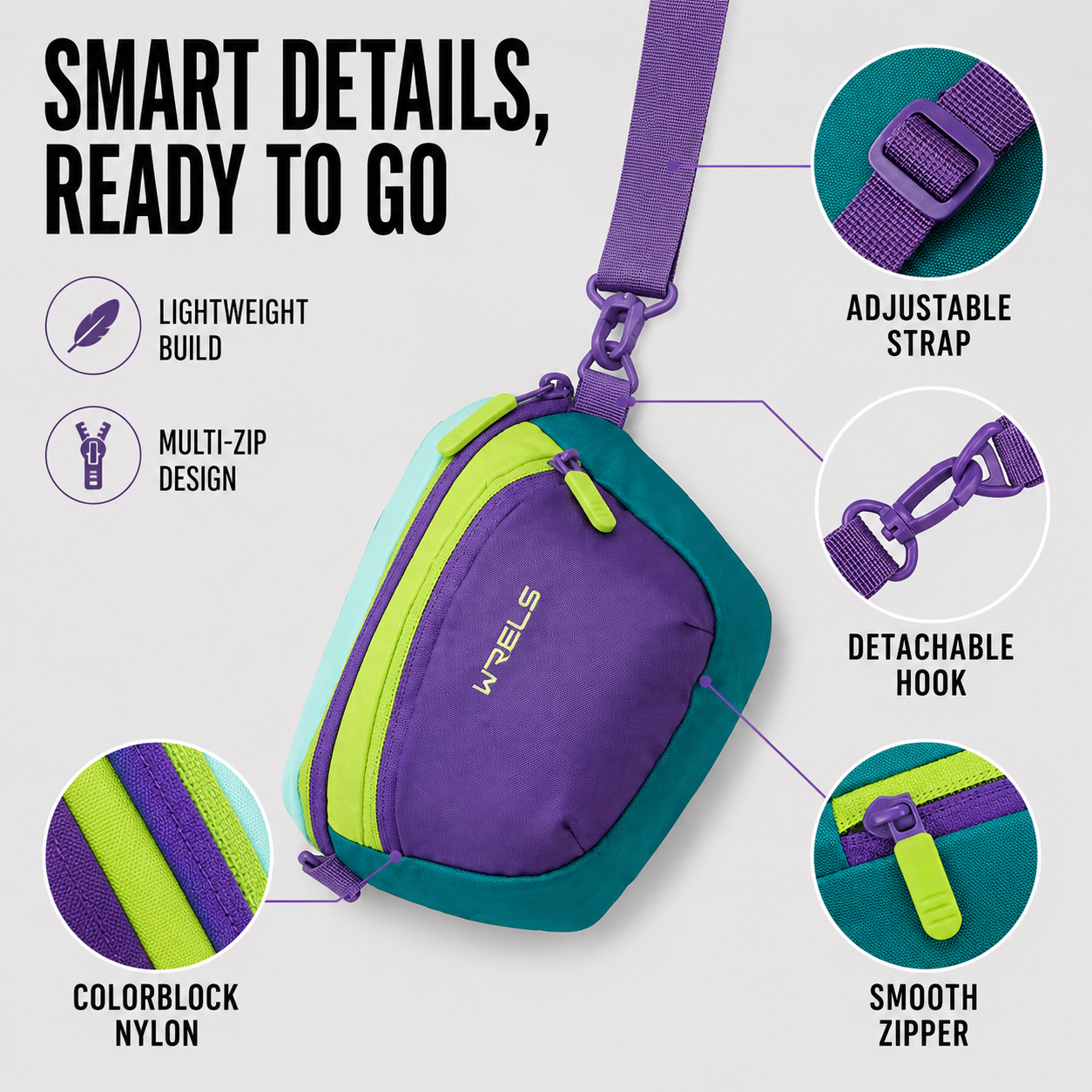 Nordspur | Trailivo Water Repellent Sling Bag