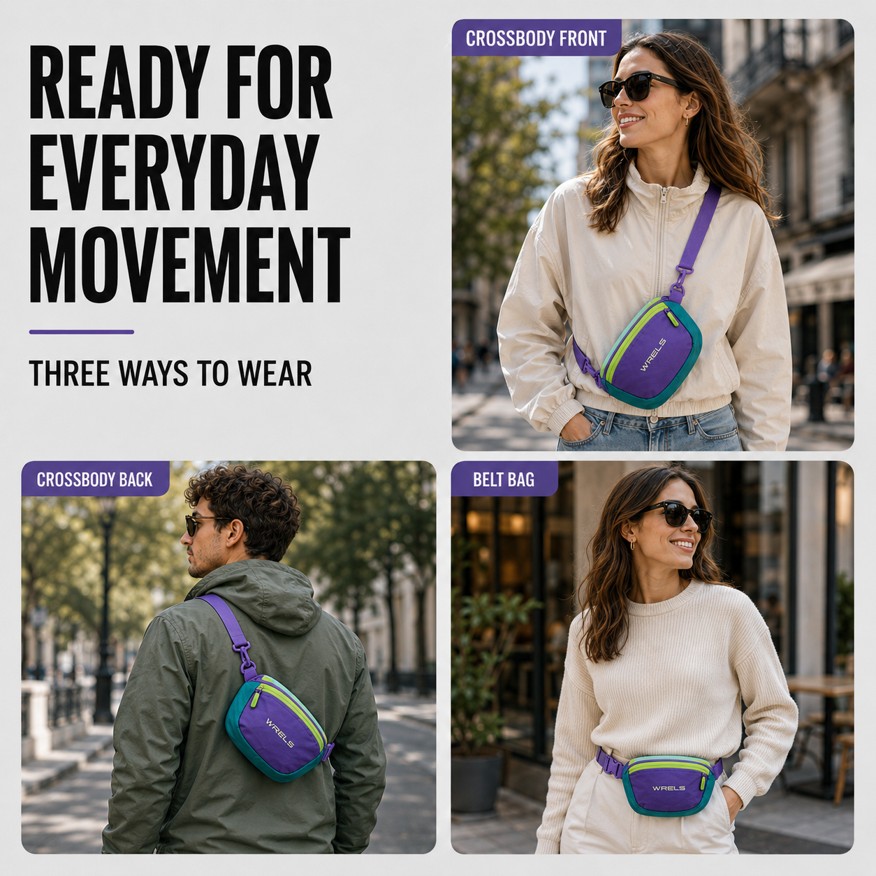 Nordspur | Trailivo Water Repellent Sling Bag