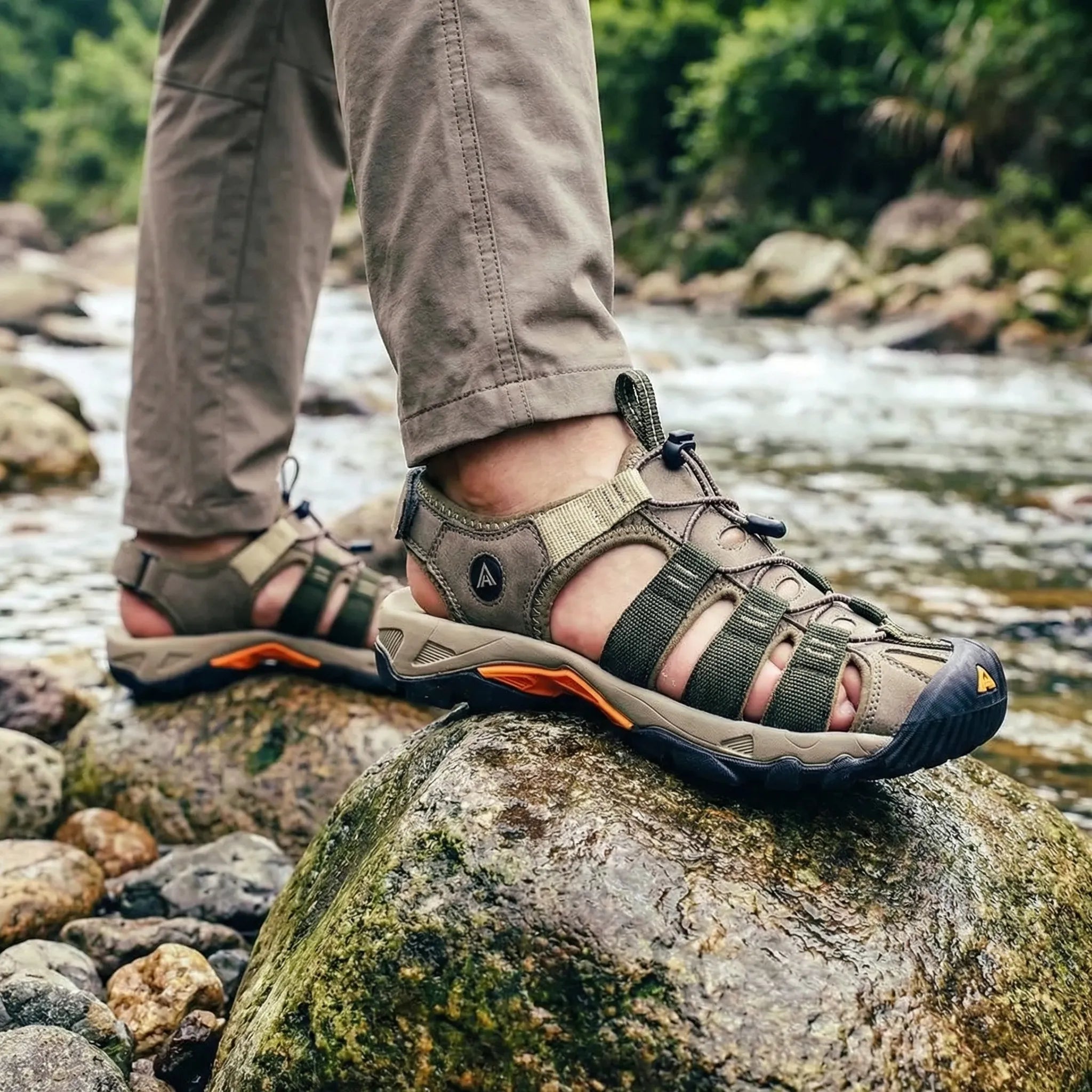 Nordspur | Trailsole Breathable Open-Toe Hiking Sandal