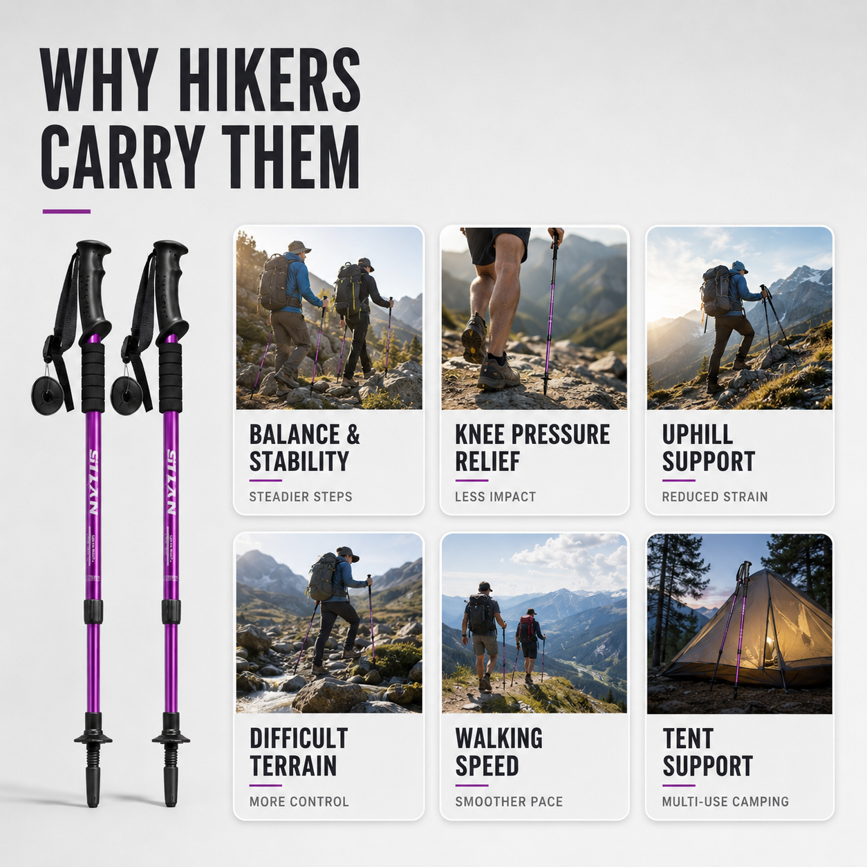 Nordspur | Trailverge Lightweight Collapsible Trekking Pole