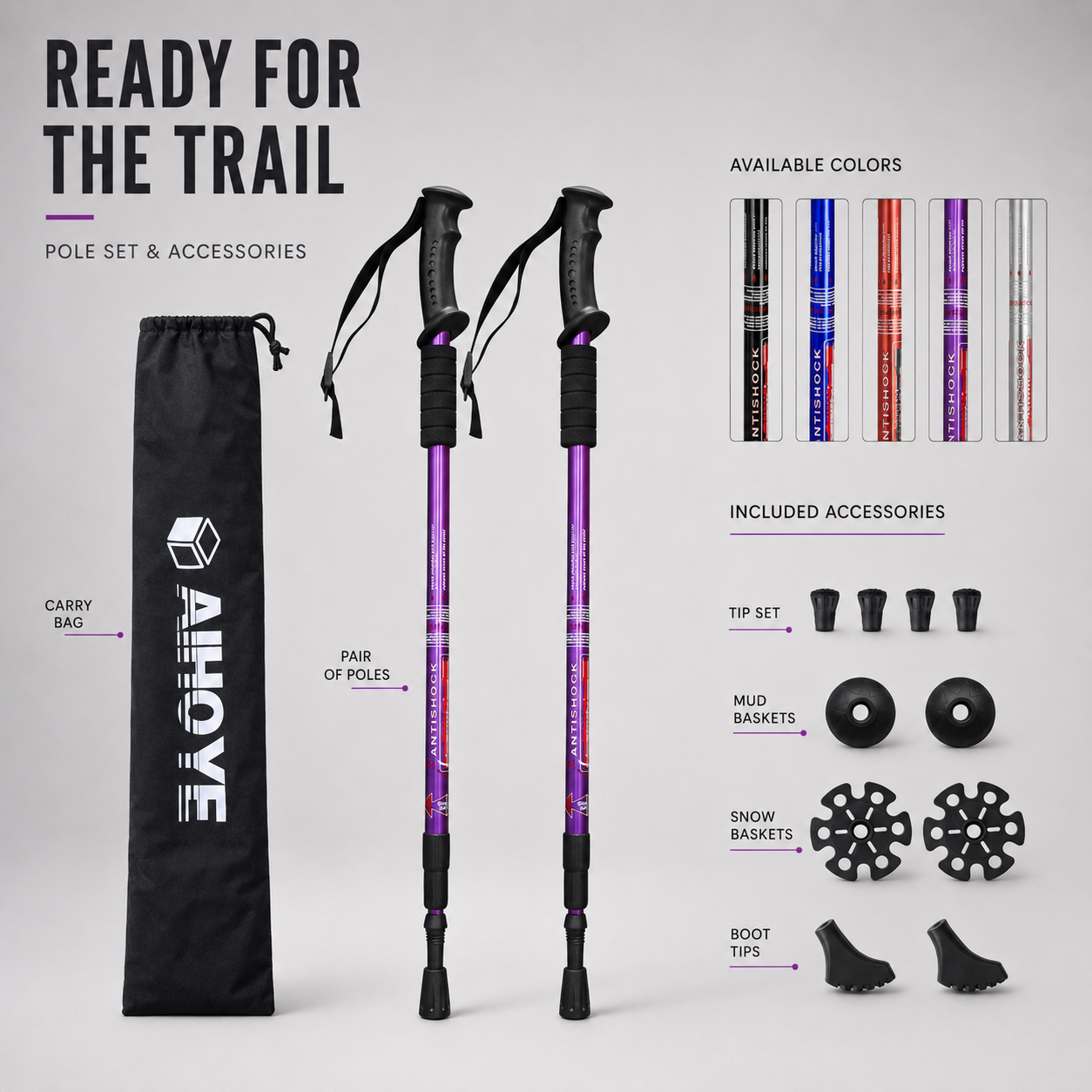 Nordspur | Trailverge Lightweight Collapsible Trekking Pole