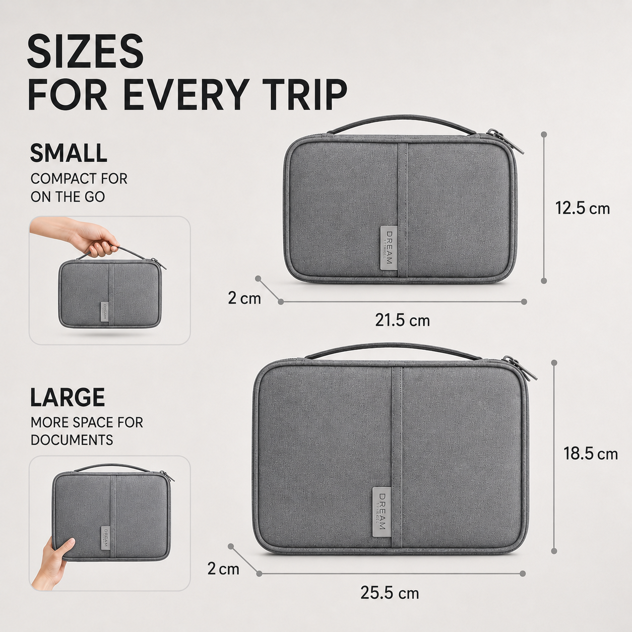 Nordspur | Travelyra Zip Around Passport Organizer