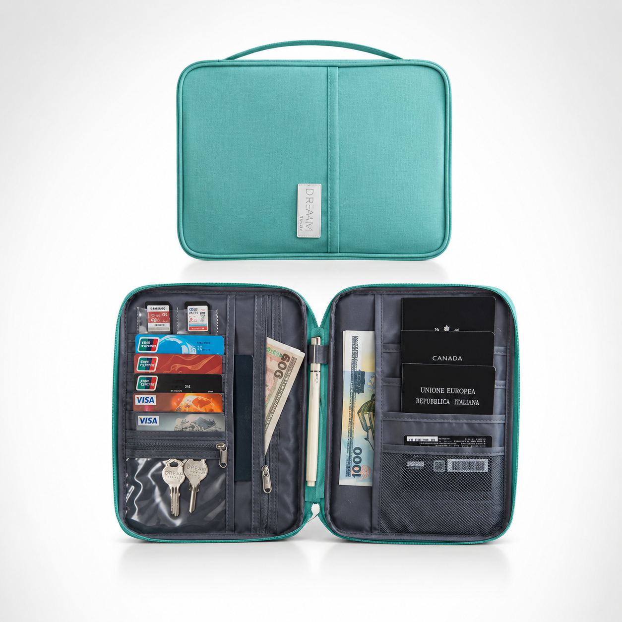 Nordspur | Travelyra Zip Around Passport Organizer