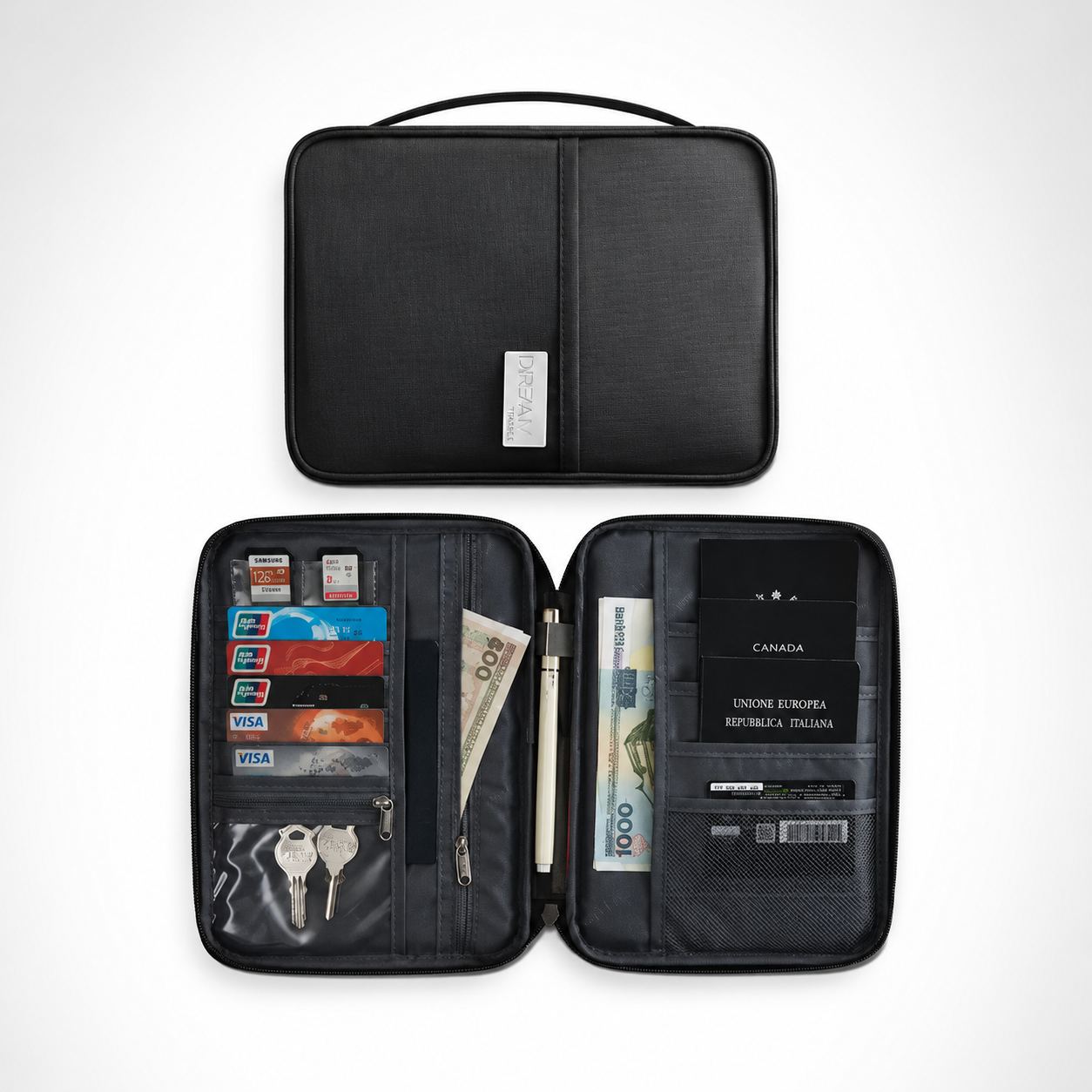 Nordspur | Travelyra Zip Around Passport Organizer