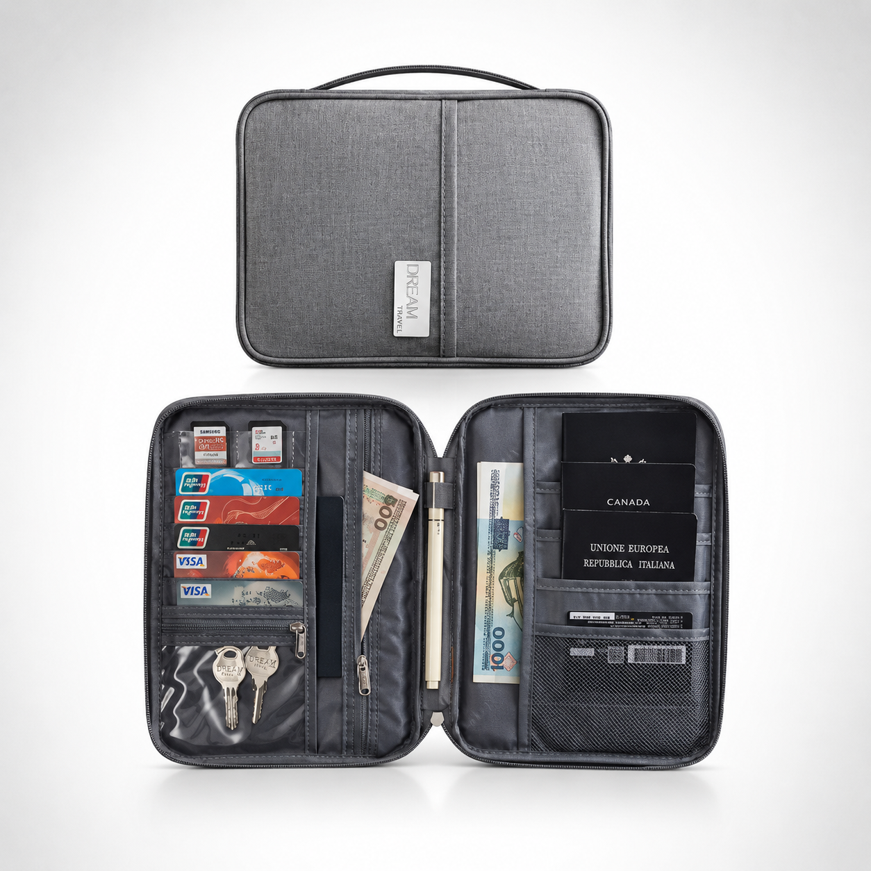 Nordspur | Travelyra Zip Around Passport Organizer