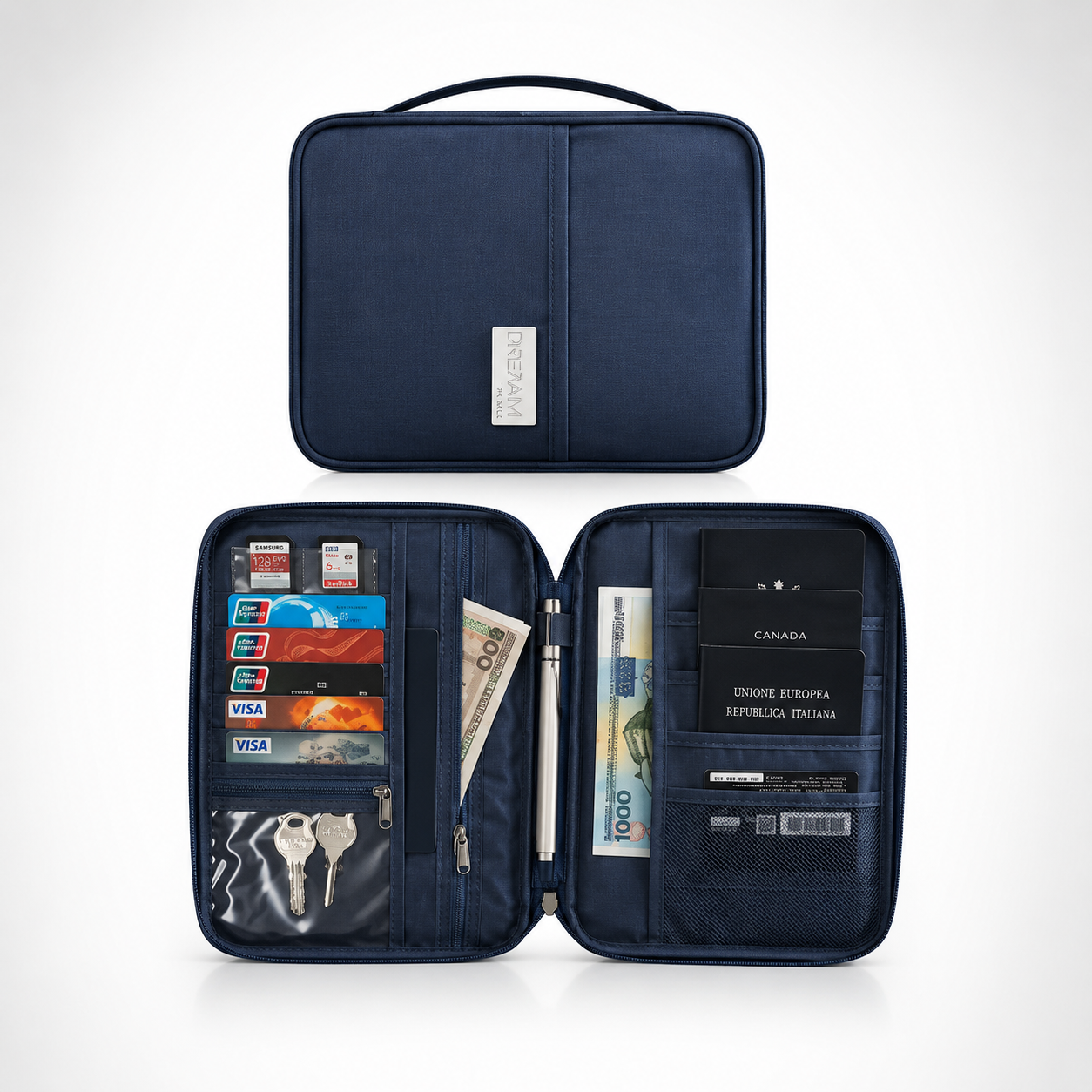 Nordspur | Travelyra Zip Around Passport Organizer