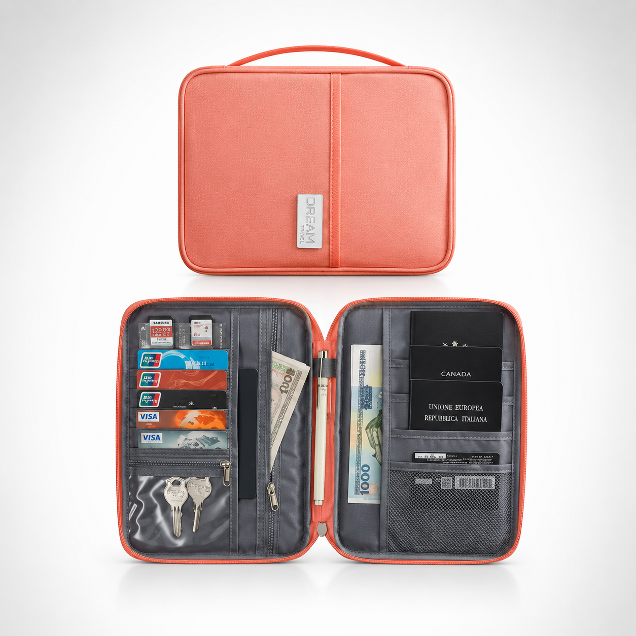 Nordspur | Travelyra Zip Around Passport Organizer