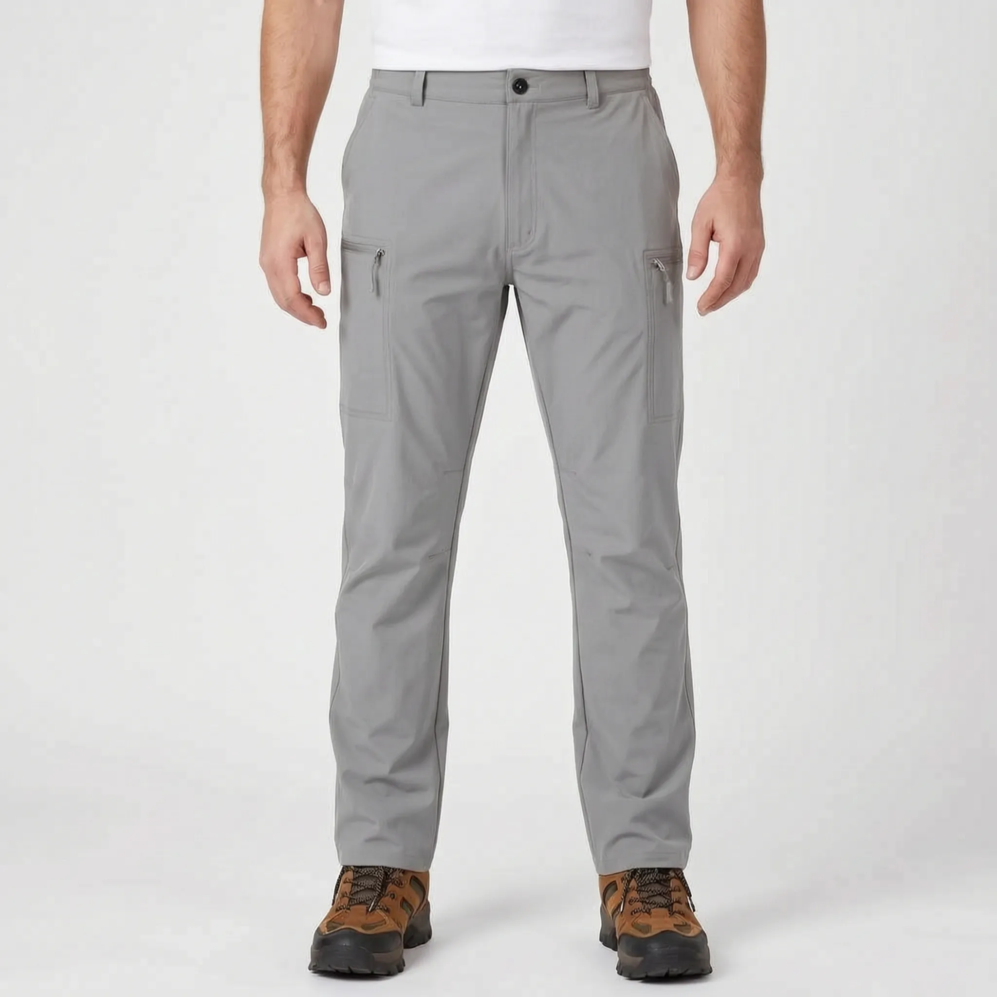 Nordspur | TrekFit Men's Lightweight Hiking Cargo Trousers