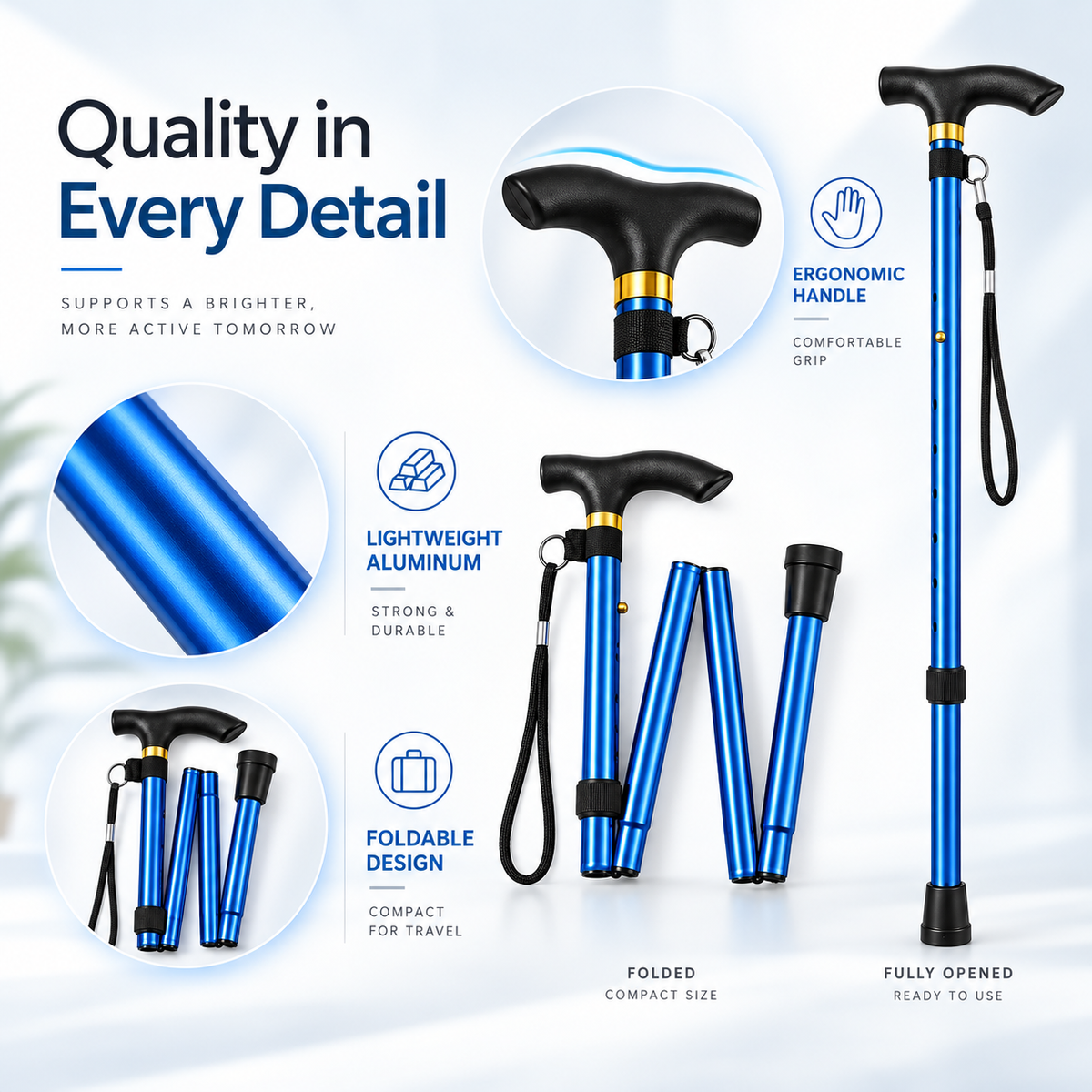 Nordspur | TrekFolda Collapsible Telescopic Trekking Pole