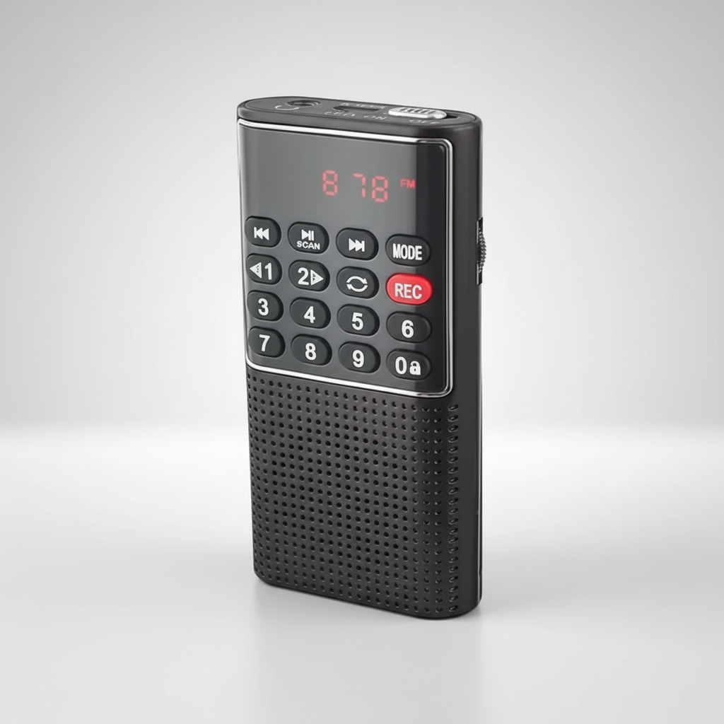 Nordspur | TrekTone Compact Portable Radio Player