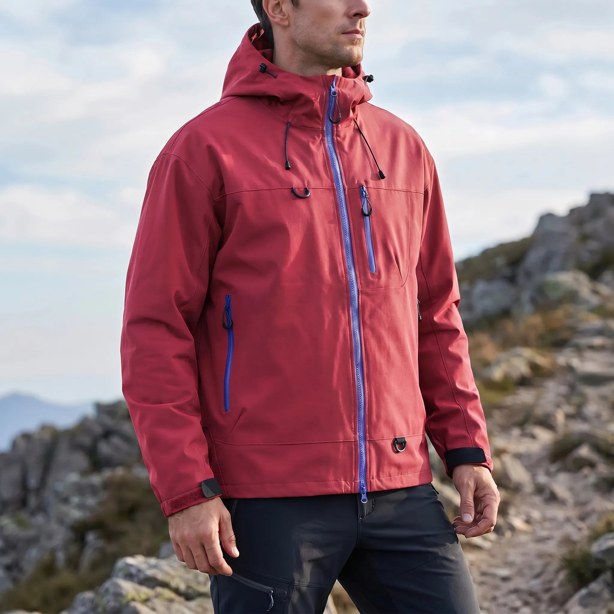 Nordspur | TrekVibe Hooded Windbreaker Jacket