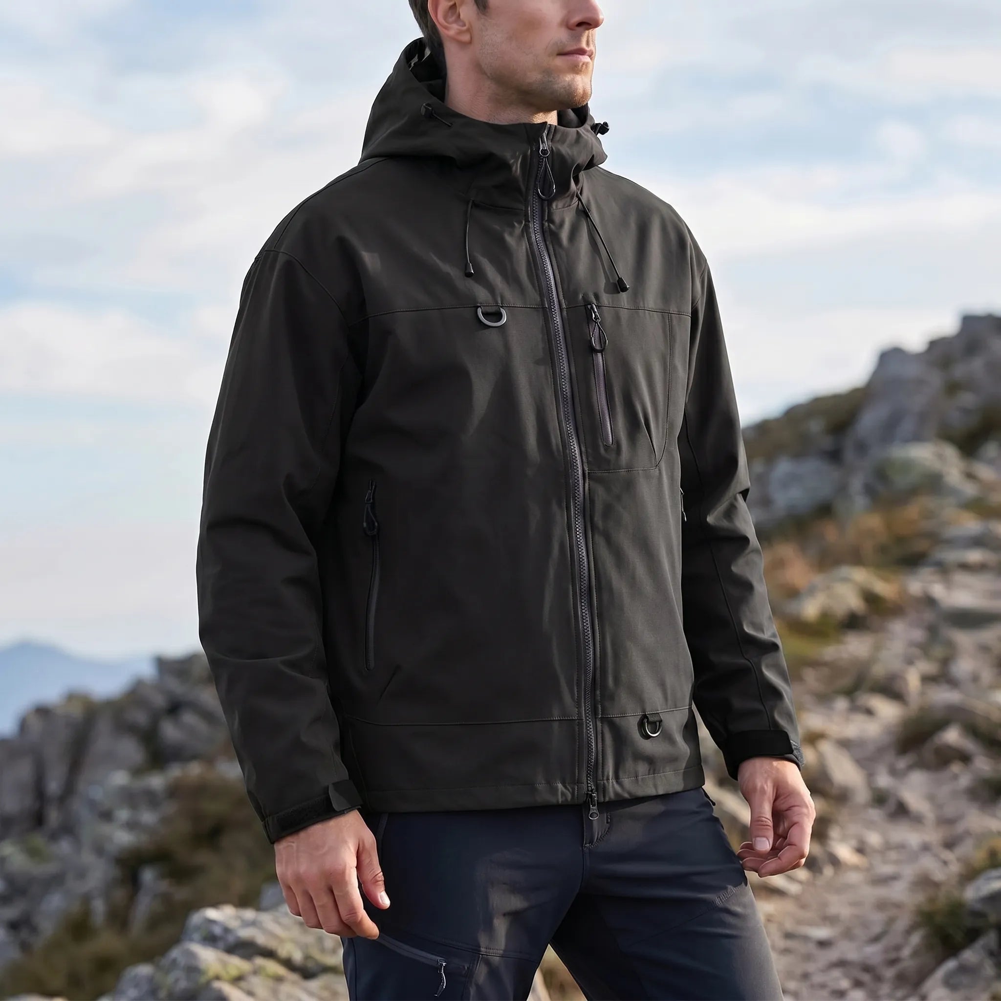 Nordspur | TrekVibe Hooded Windbreaker Jacket