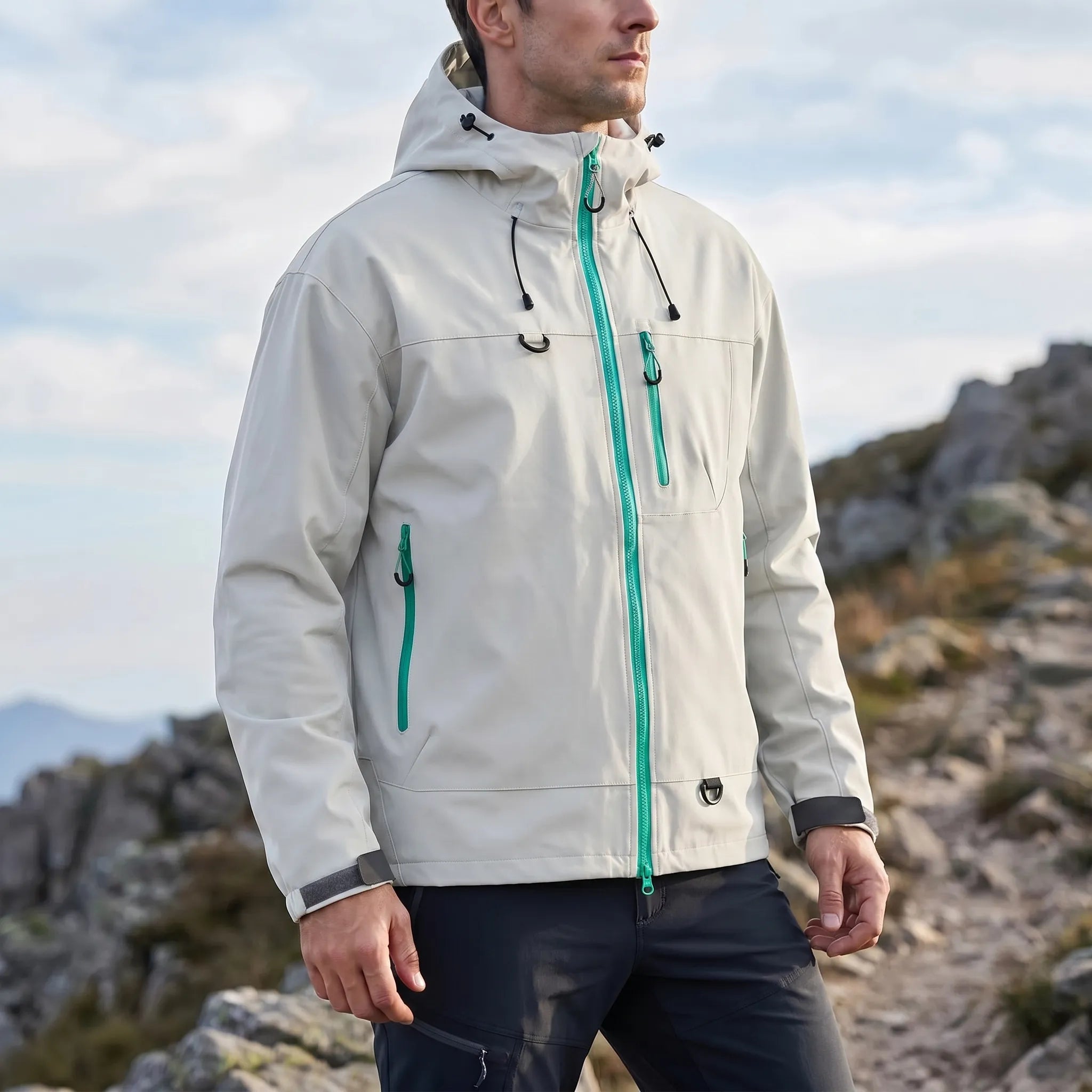 Nordspur | TrekVibe Hooded Windbreaker Jacket