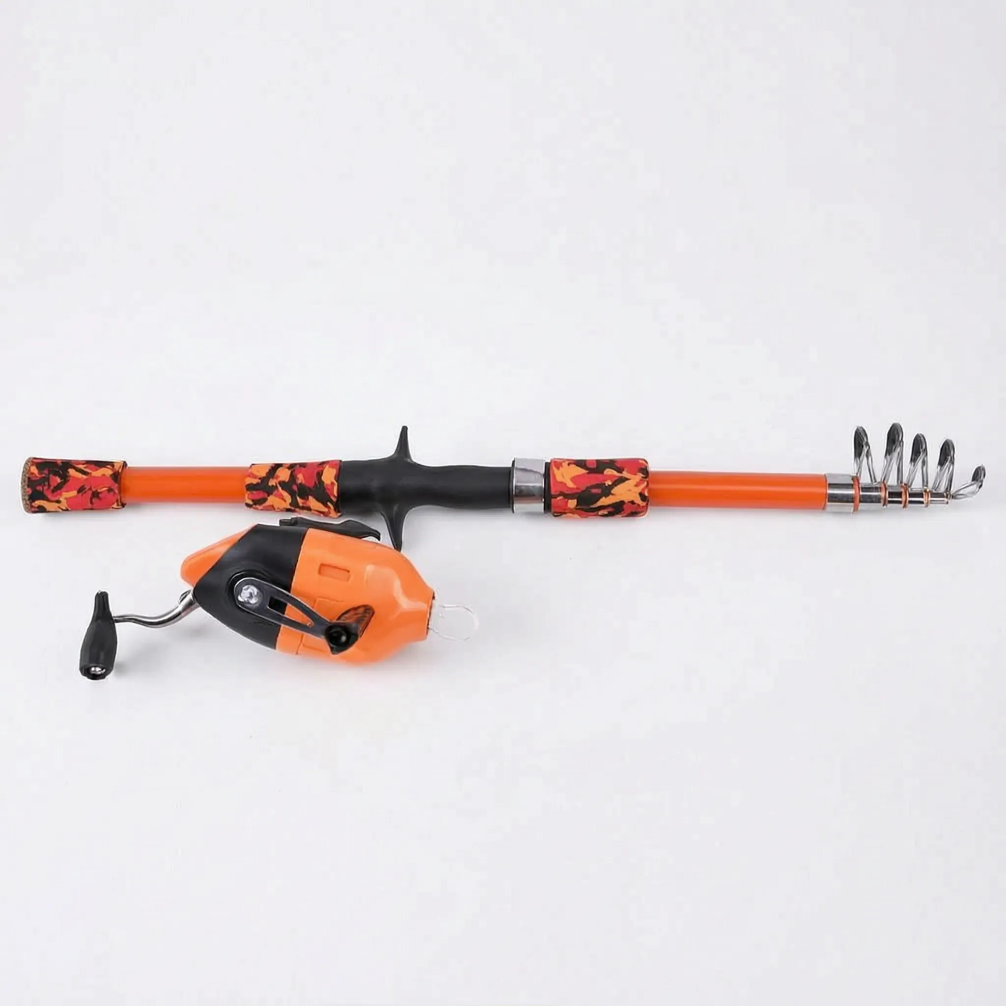 Nordspur | Trekfin Telescopic Camouflage Starter Fishing Rod