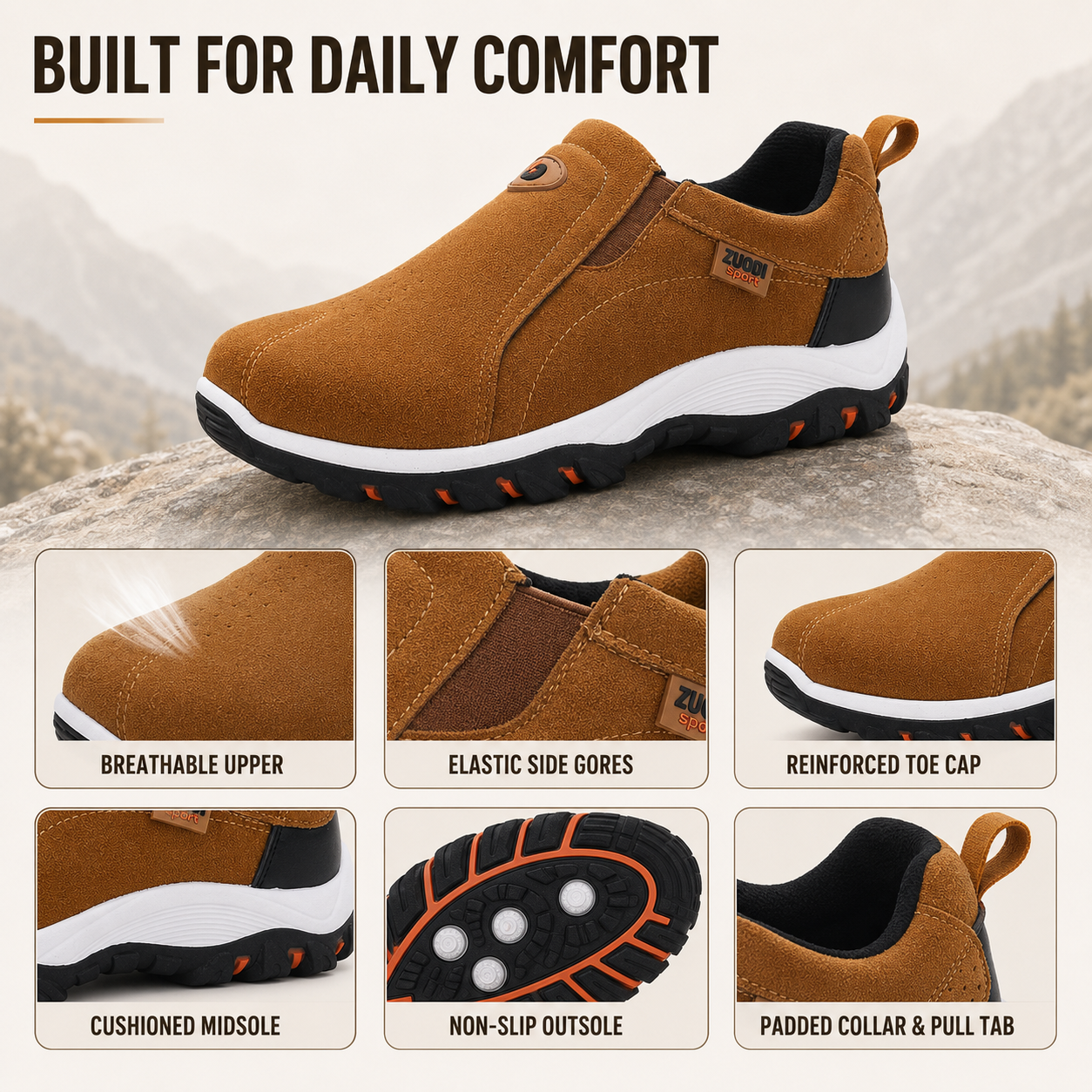 Nordspur | Treklow Slip-On Casual Outdoor Shoe