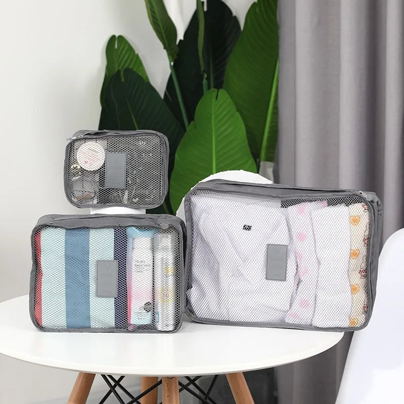 Nordspur | Trekora 6 piece Luggage Organiser Set
