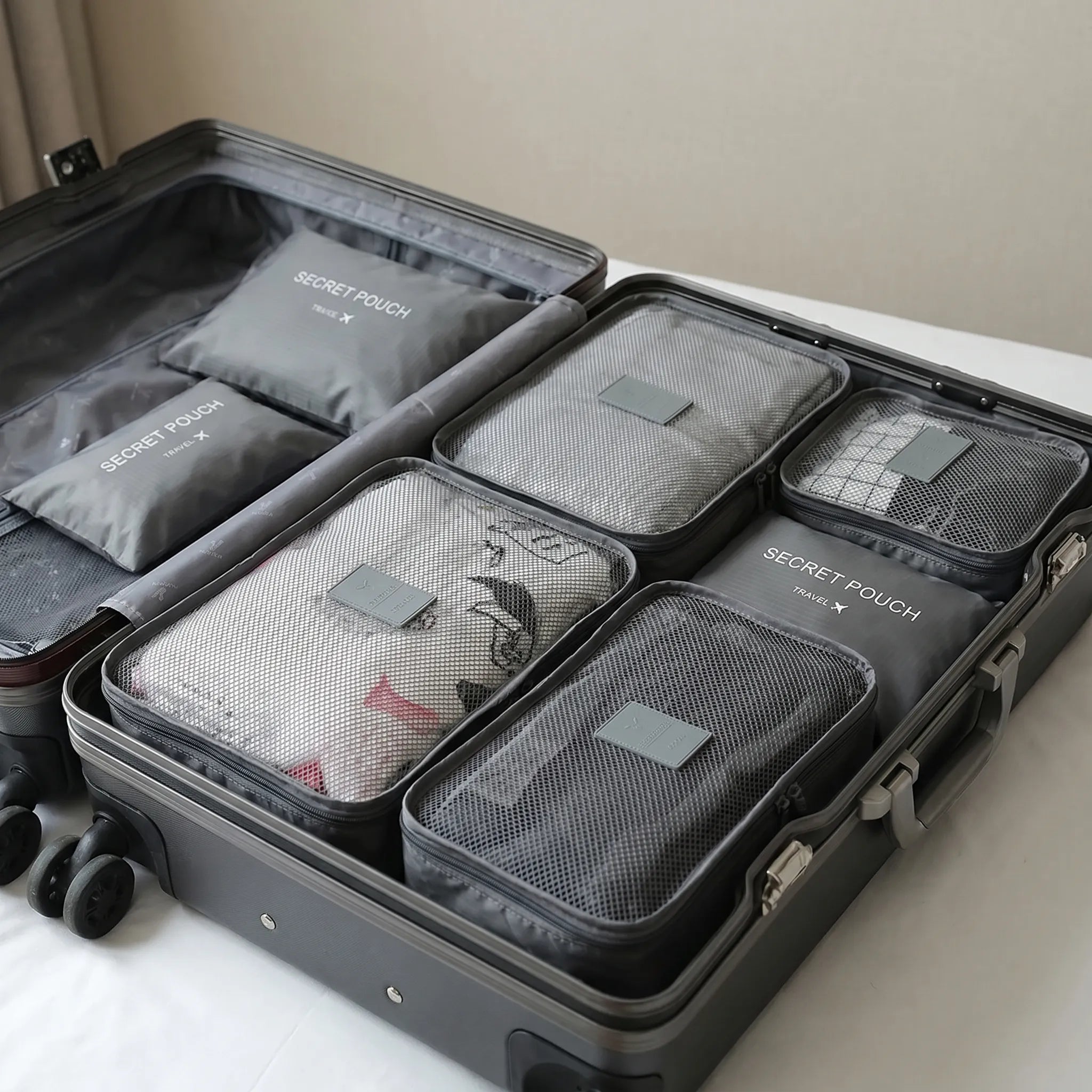 Nordspur | Trekora 6 piece Luggage Organiser Set