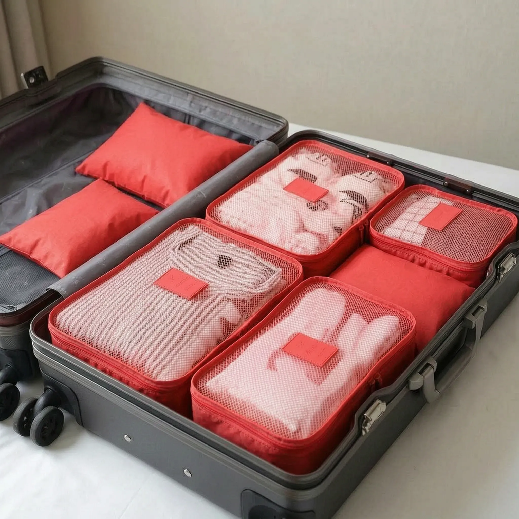 Nordspur | Trekora 6 piece Luggage Organiser Set