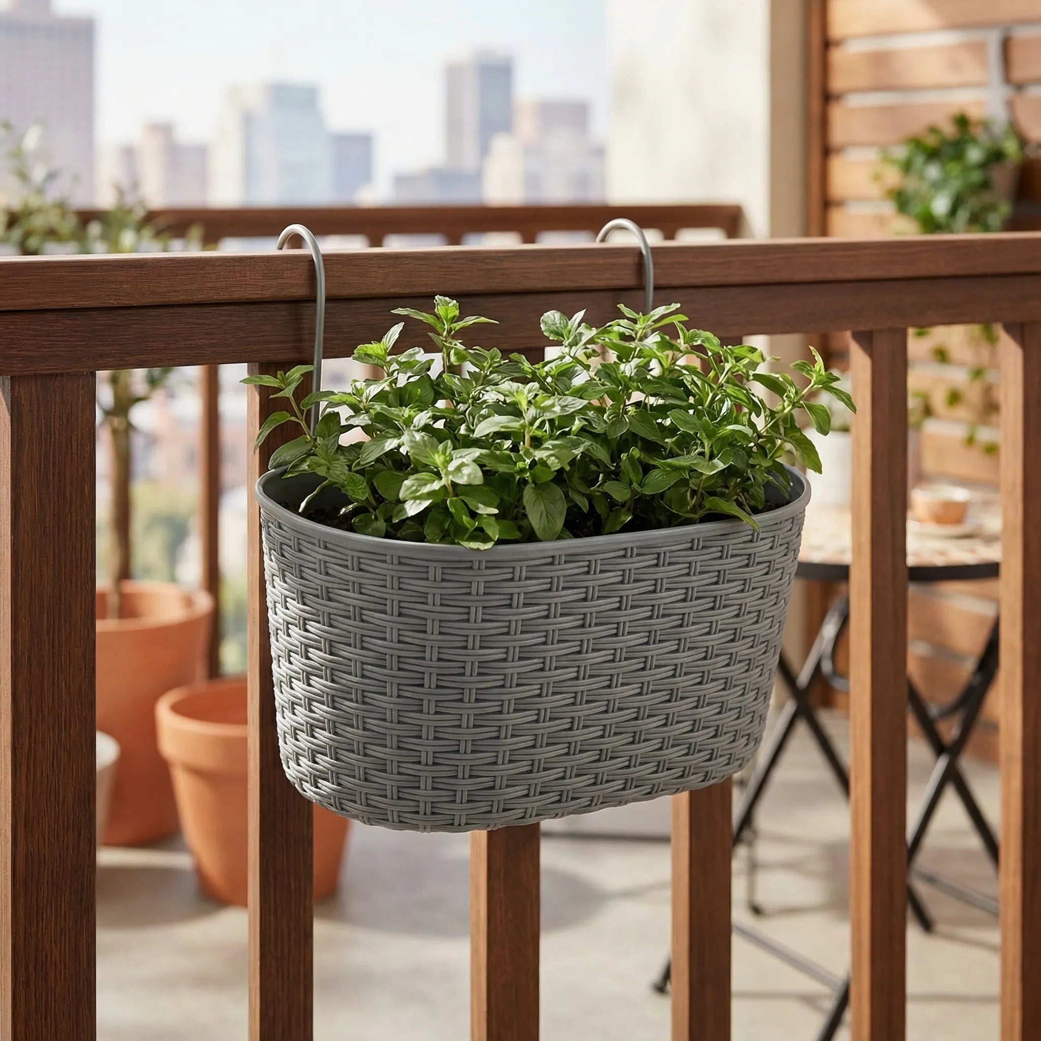 Nordspur | Trellique Semi-Circular Wall-Mounted Hanging Planter