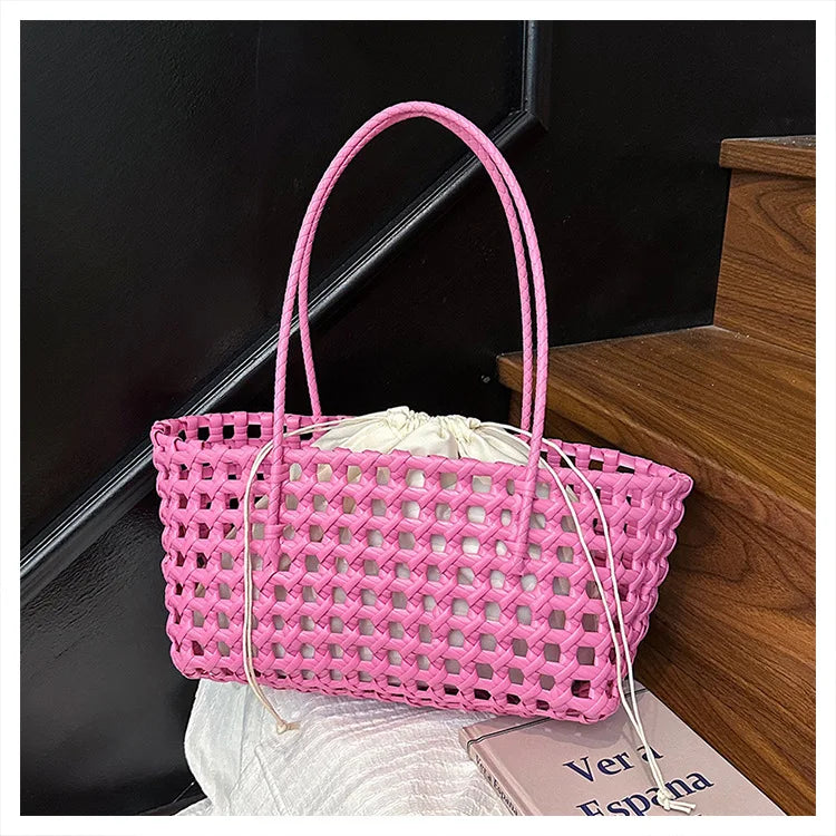 Nordspur | Tressia Casual Open-Weave Summer Tote Bag