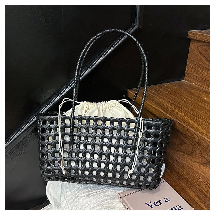 Nordspur | Tressia Casual Open-Weave Summer Tote Bag