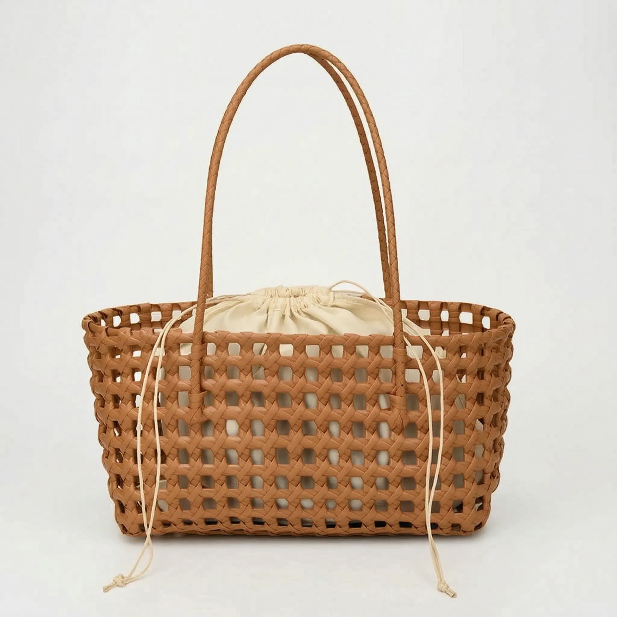 Nordspur | Tressia Casual Open-Weave Summer Tote Bag