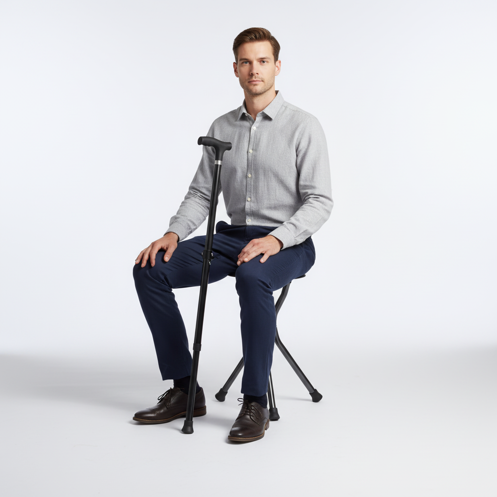 Nordspur | TriRestor Adjustable Folding Walking Cane