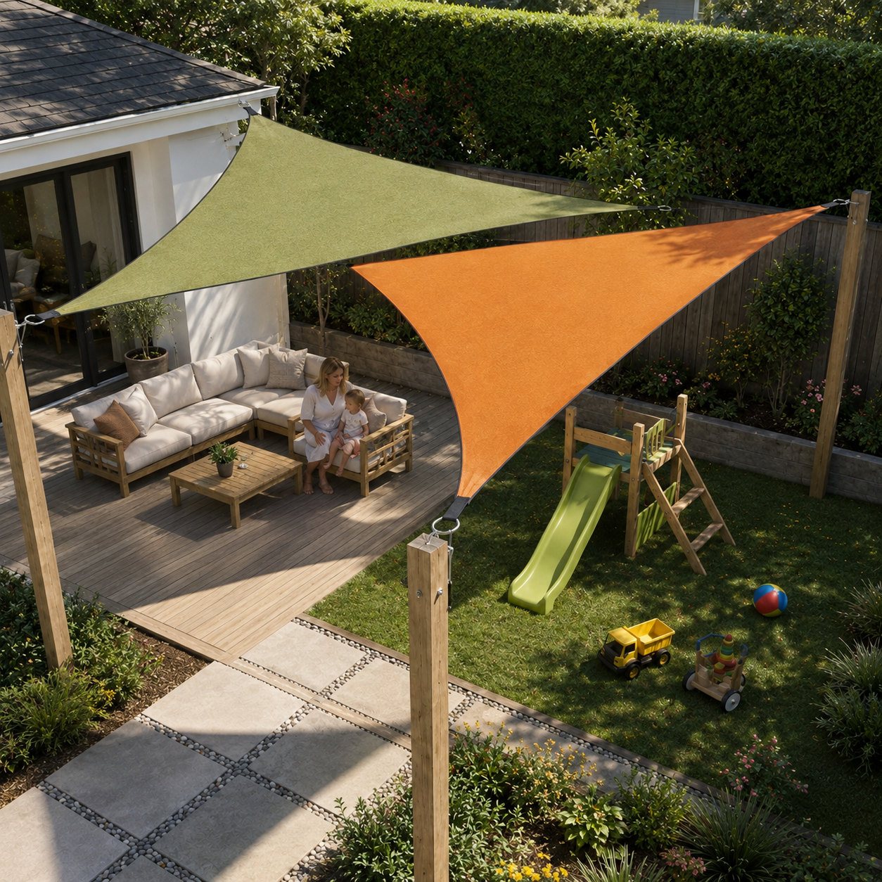 Nordspur | TriShadeo Folding Triangular Shade Sail